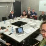 Dokumenty Fundacji podczas spotkania